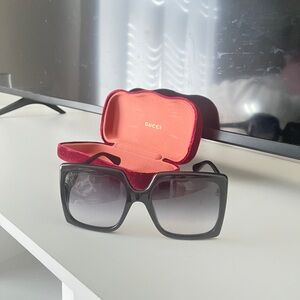 Gucci Black Gradient Sunglasses